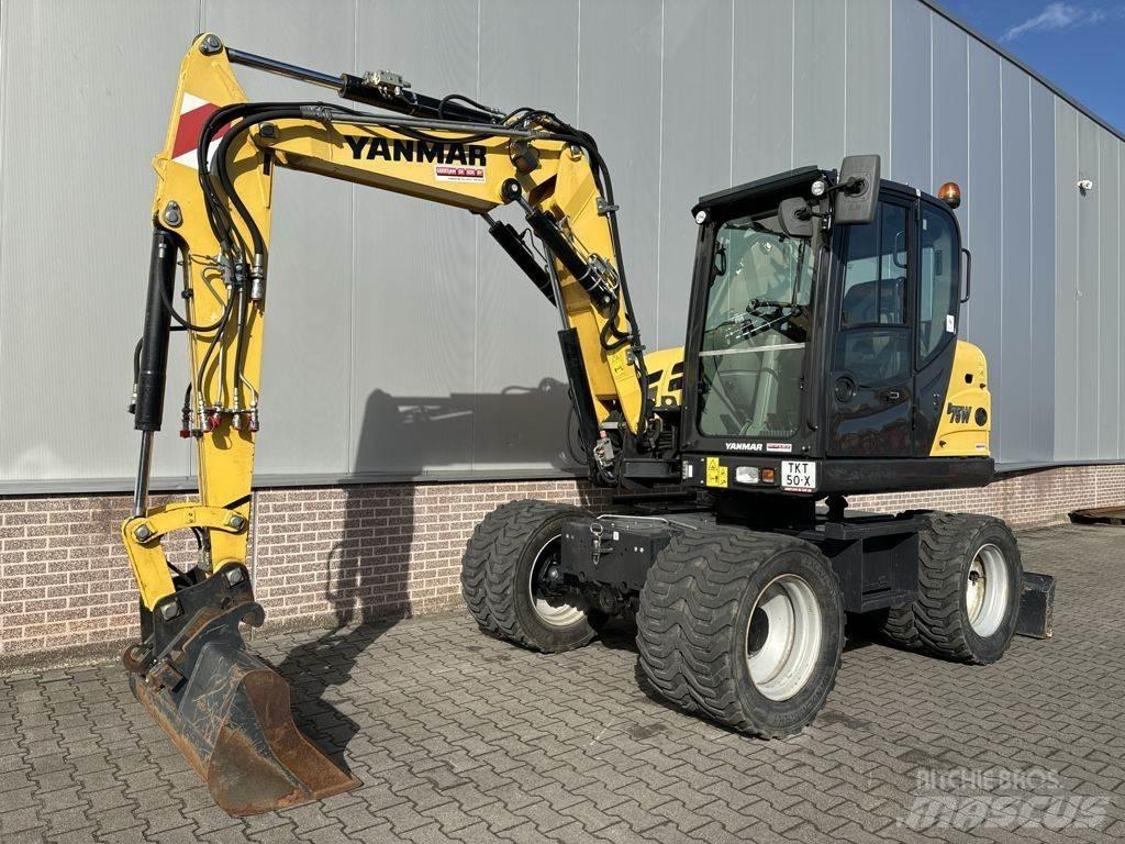 Yanmar B75W Escavadoras de rodas