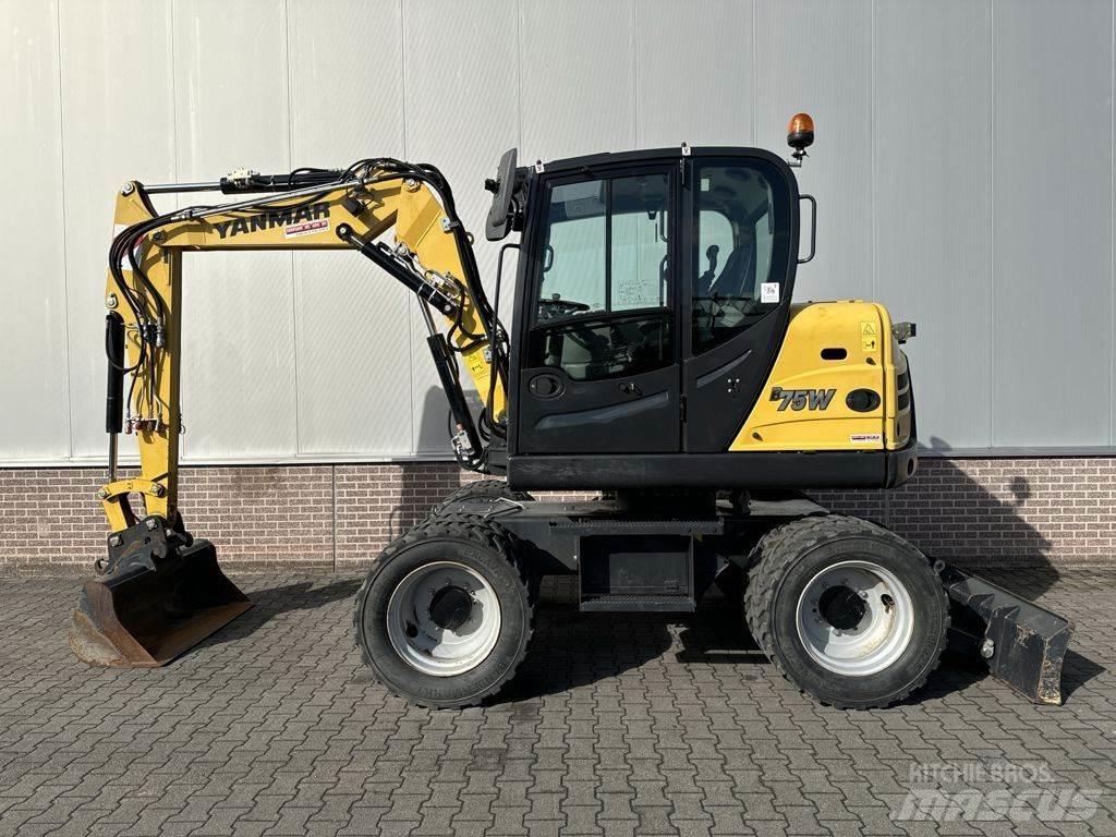 Yanmar B75W Escavadoras de rodas