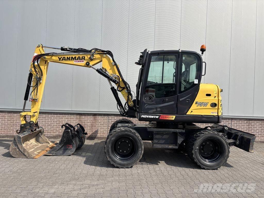 Yanmar B75W Escavadoras de rodas