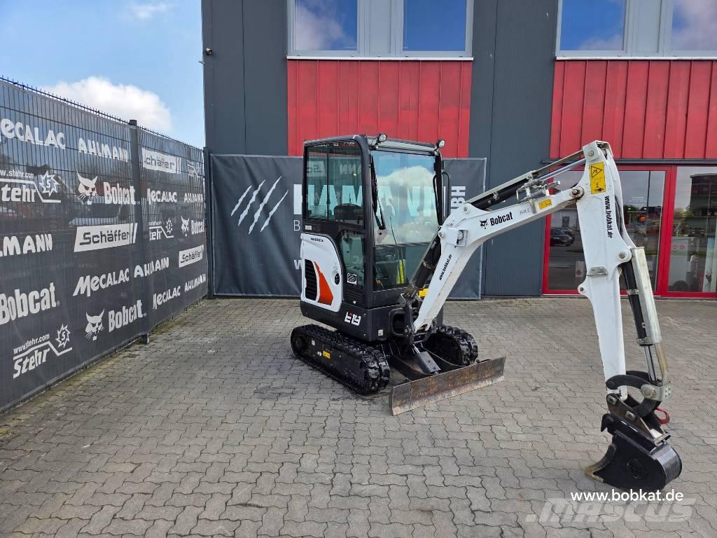 Bobcat E 19 Mini Escavadoras <7t