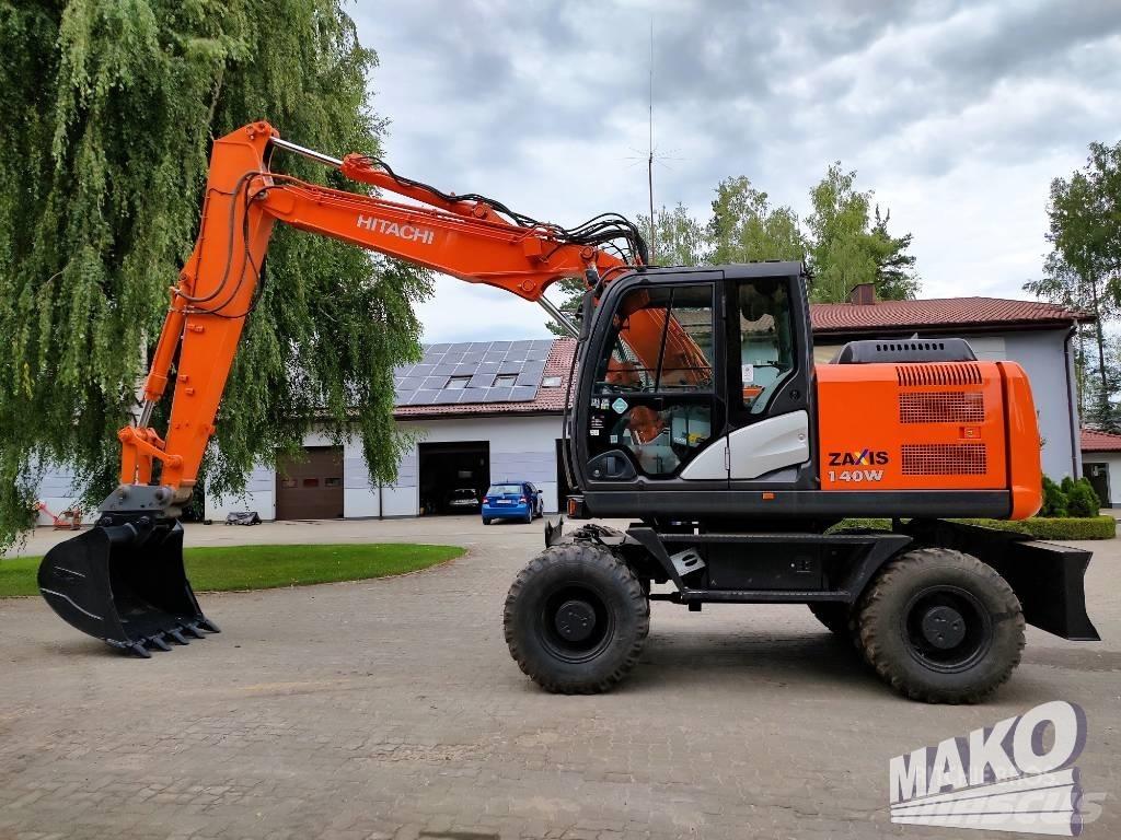 Hitachi ZX 140 W-5 Escavadoras de rodas