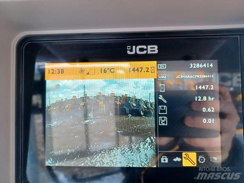 JCB 457 ZX Pás carregadoras de rodas