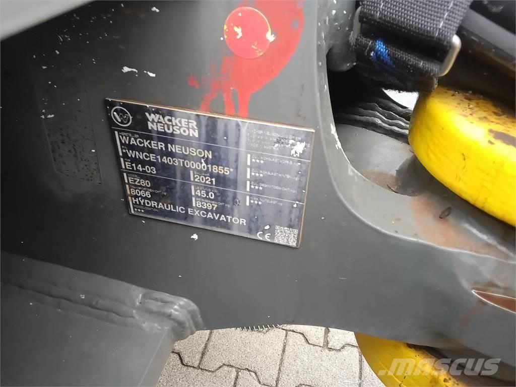 Wacker Neuson EZ80 Escavadoras de rastos