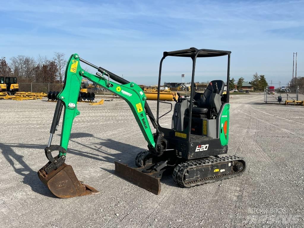 Bobcat E 20 Mini Escavadoras <7t
