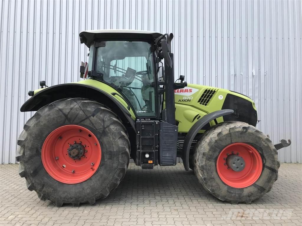 CLAAS Axion 870 Tratores Agrícolas usados