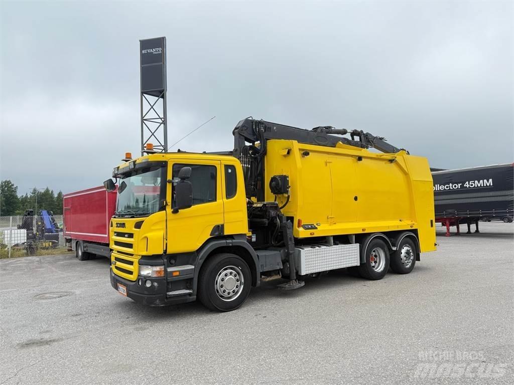 Scania P380 6x2*4 Camiões grua