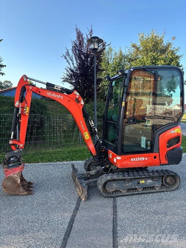 Kubota KX 019-4 Mini Escavadoras <7t