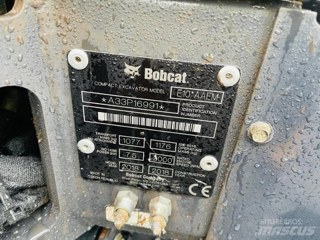 Bobcat E 10 Mini Escavadoras <7t