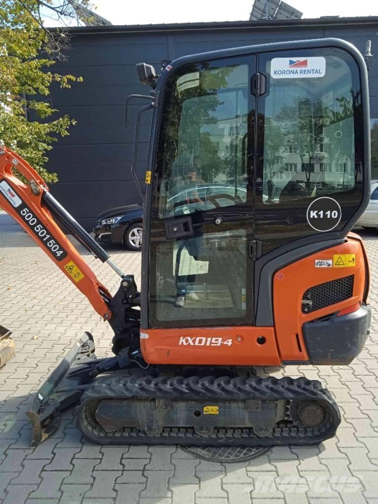 Kubota KX 019-4 Mini Escavadoras <7t