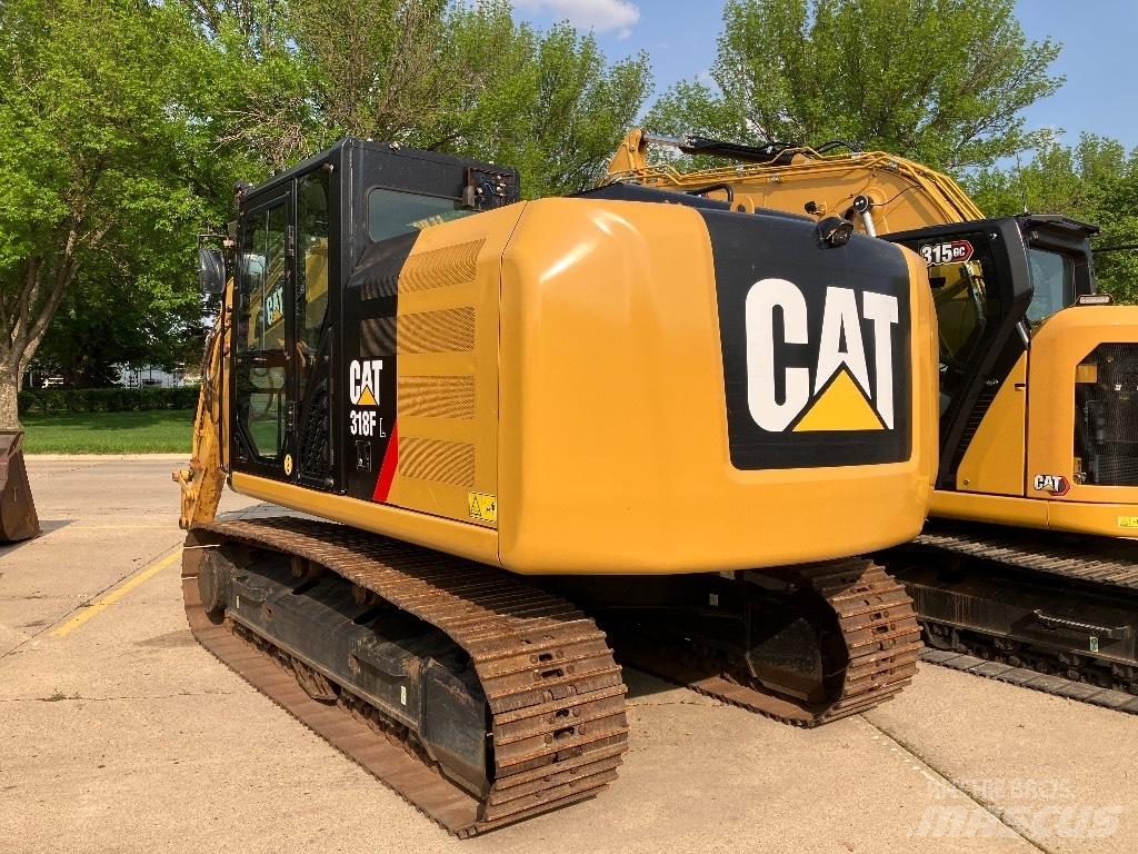 CAT 318 FL Escavadoras de rastos