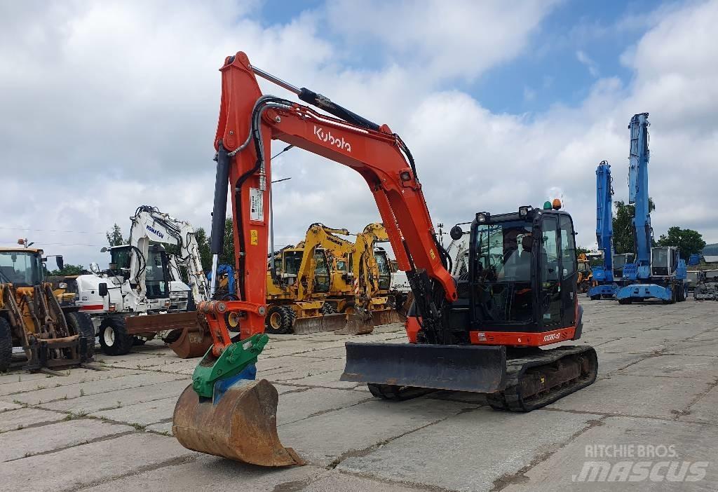 Kubota KX 080-4a Escavadoras Midi 7t - 12t