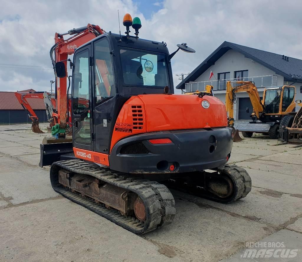 Kubota KX 080-4a Escavadoras Midi 7t - 12t