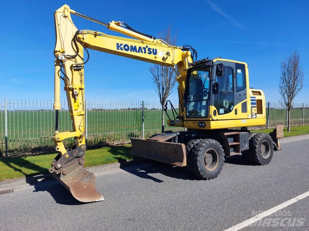 Komatsu PW148-10 Escavadoras de rodas