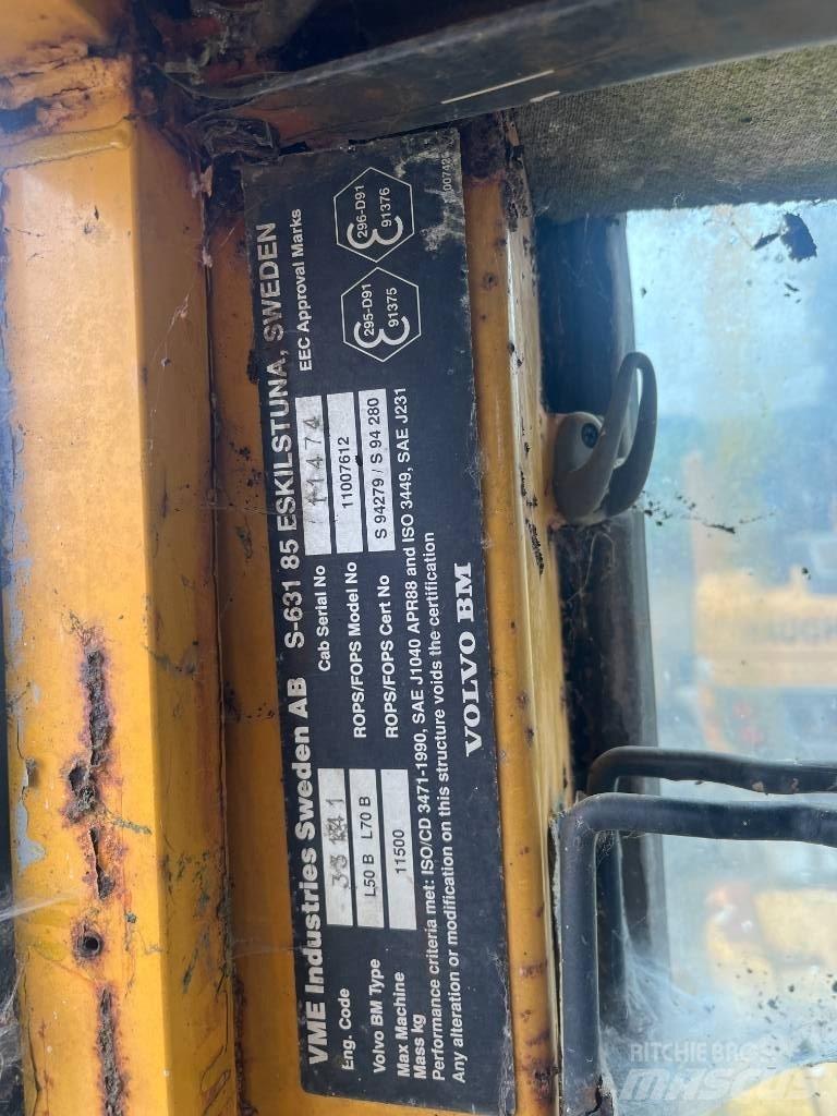 Volvo L 70 B Pás carregadoras de rodas