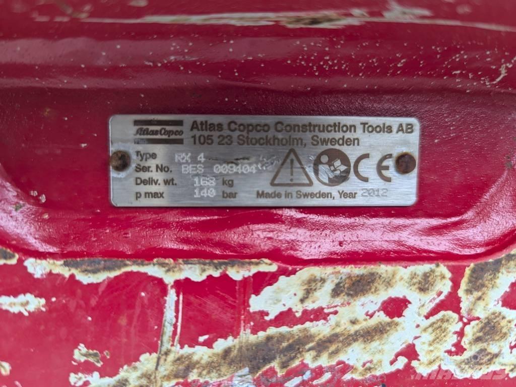 Atlas Copco RX4 Martelos Hidráulicos