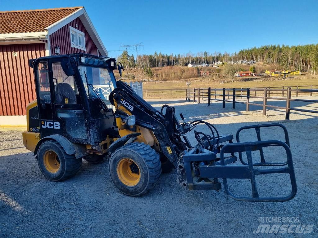 JCB 403 Carregadoras de direcção deslizante