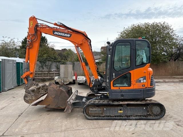 Doosan DX 63-3 Mini Escavadoras <7t