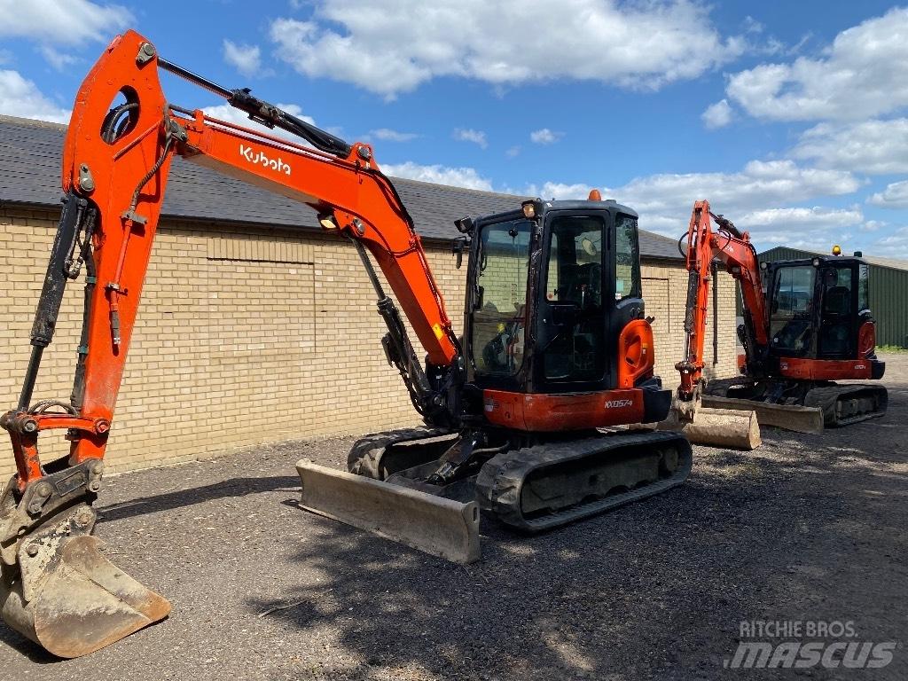 Kubota Kx057 Mini Escavadoras <7t