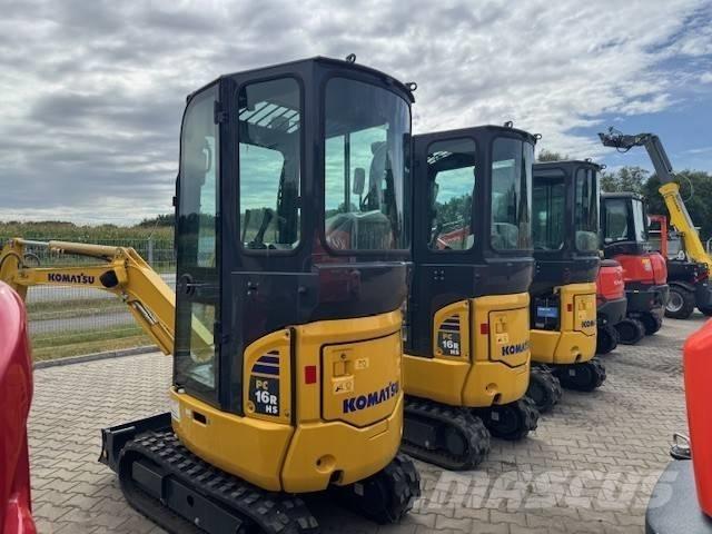 Komatsu PC 16 Mini Escavadoras <7t