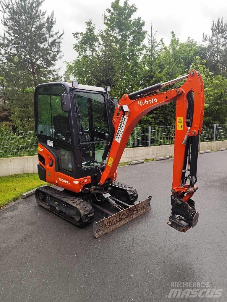 Kubota KX 019-4 Mini Escavadoras <7t