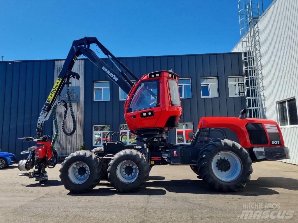 Komatsu 931 Processadores florestais