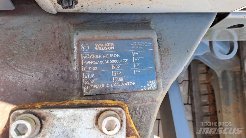 Wacker Neuson ET58 Escavadoras de rastos