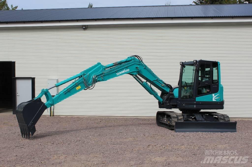 Sunward SWE 90 UF Escavadoras Midi 7t - 12t