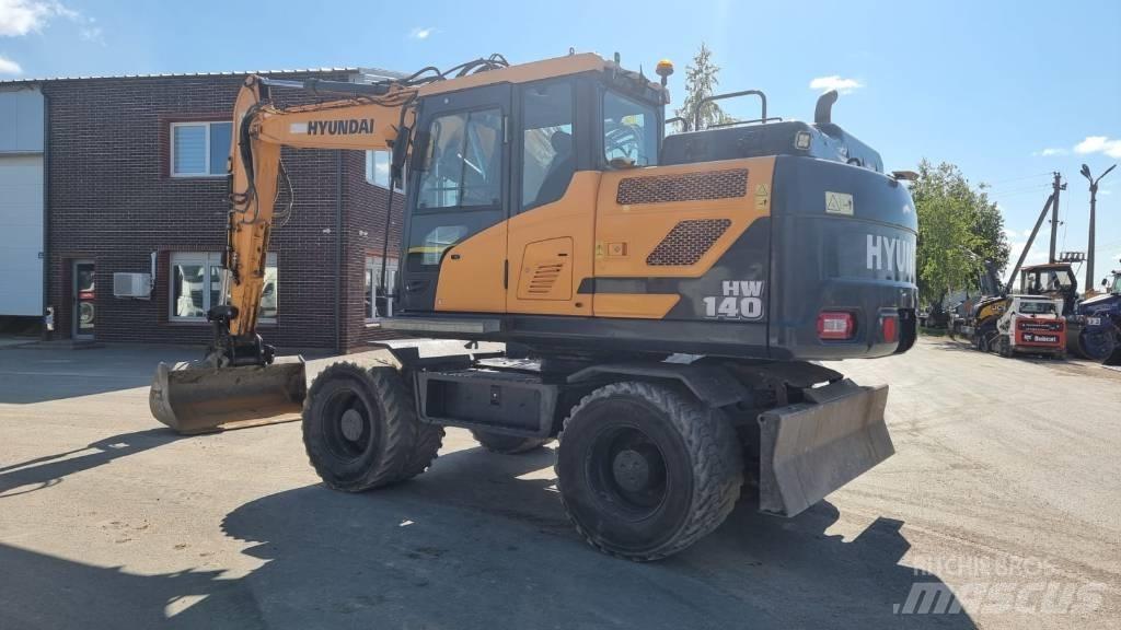 Hyundai HW 140 Escavadoras de rodas