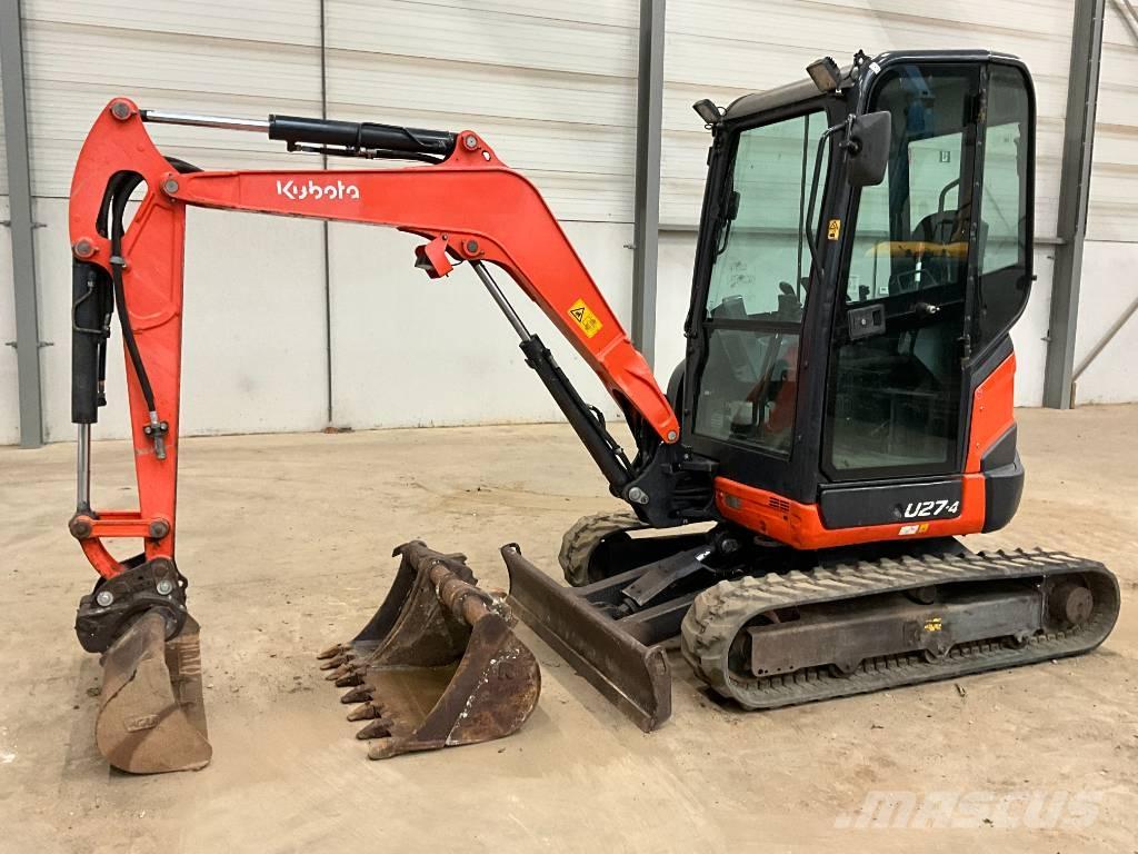 Kubota U 27-4 Mini Escavadoras <7t