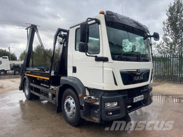MAN TGM 18.250 Camiões multibenne