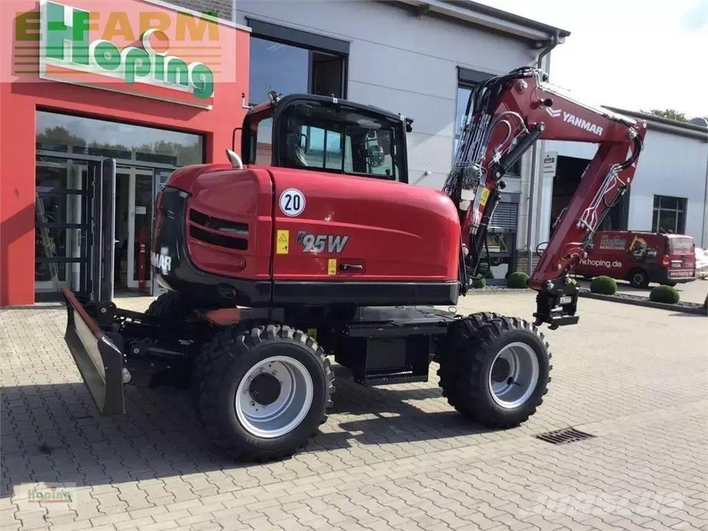Yanmar b95w/5 Escavadoras de rodas