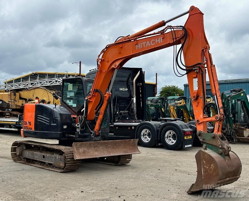 Hitachi Zaxis 85 USB Escavadoras Midi 7t - 12t