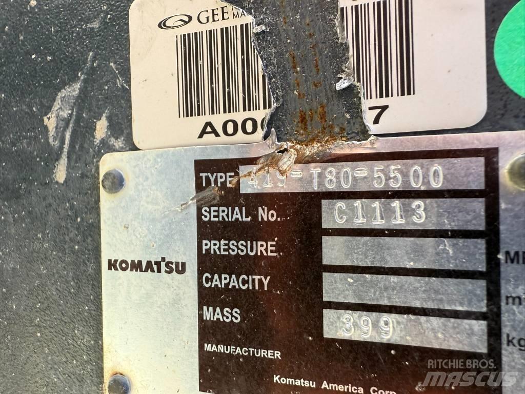 Komatsu WA320 QC Conectores