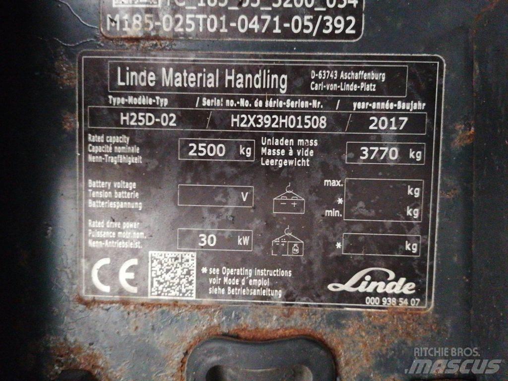 Linde H25D-02 Empilhadores Diesel