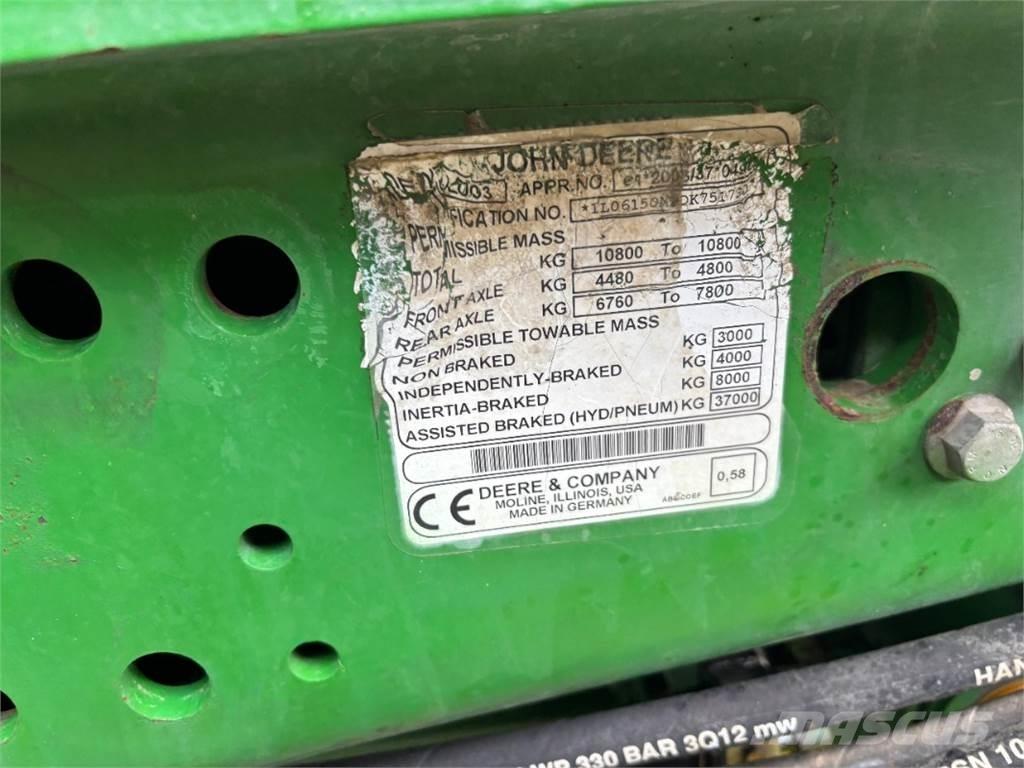 John Deere 6150M Tratores Agrícolas usados