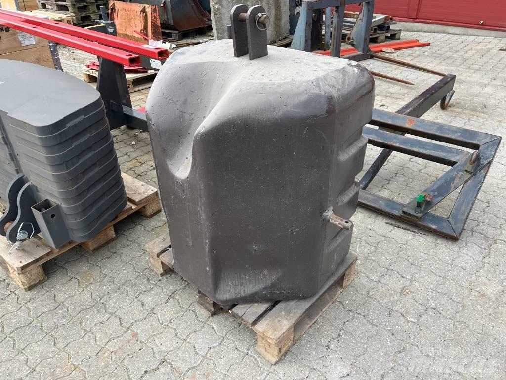 He-Va 800 KG Pesos Frontais