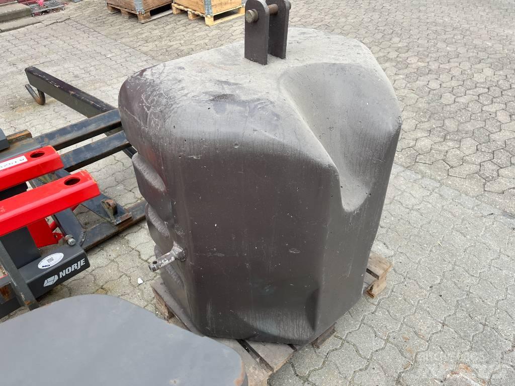 He-Va 800 KG Pesos Frontais
