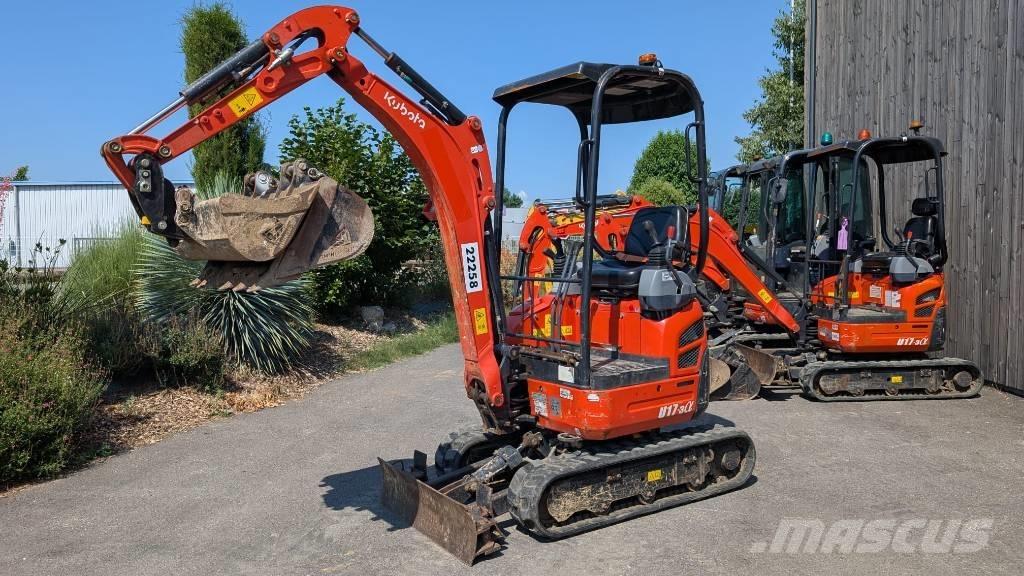 Kubota U 17-3 Mini Escavadoras <7t