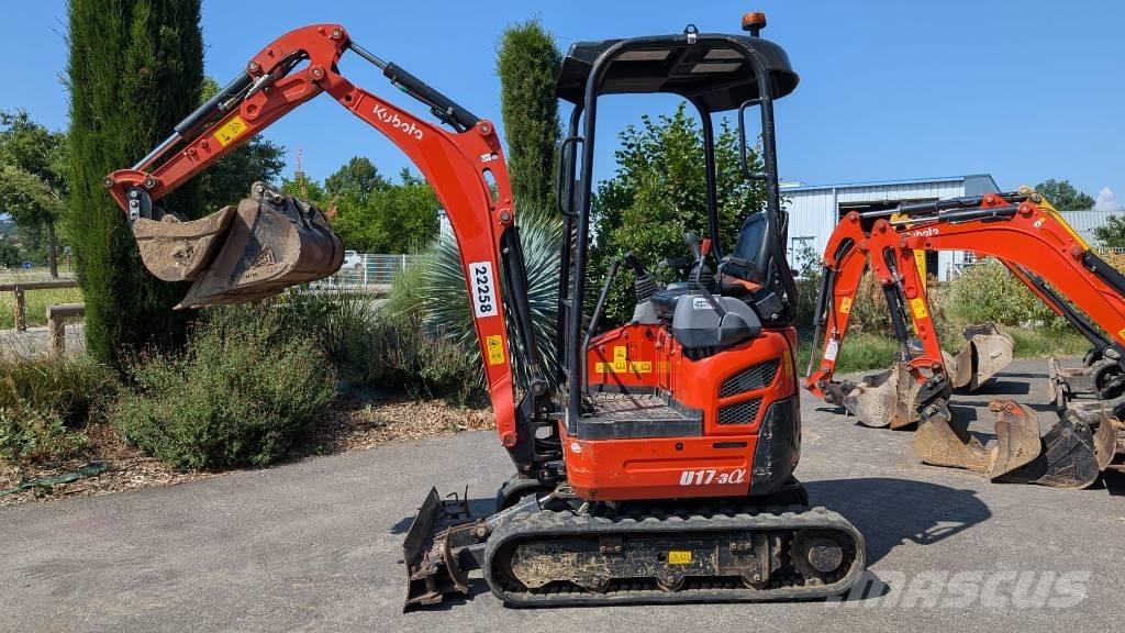 Kubota U 17-3 Mini Escavadoras <7t