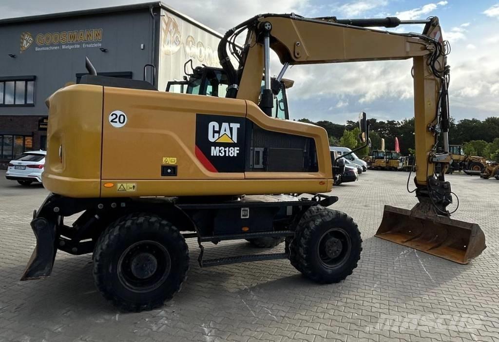 CAT M 318 F Escavadoras de rodas
