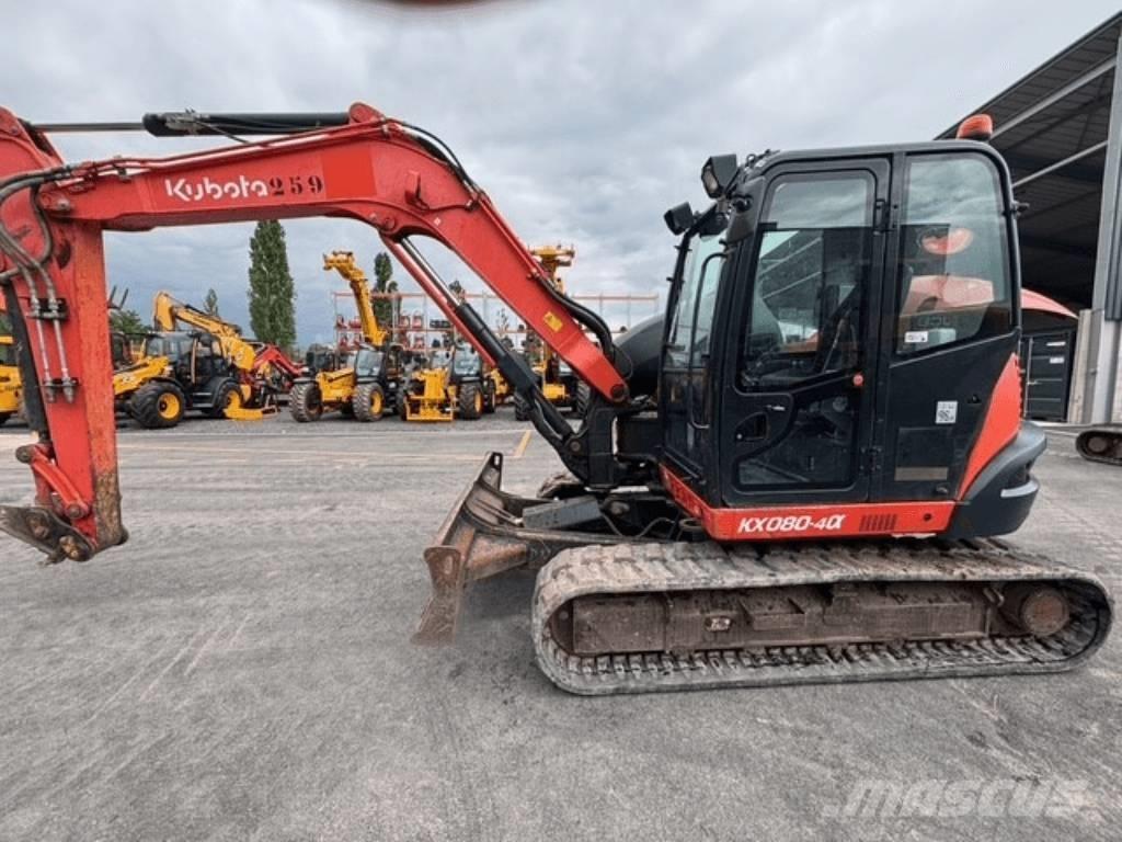 Kubota KX 080-4 Escavadoras Midi 7t - 12t