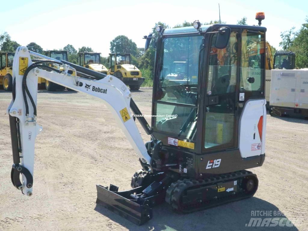 Bobcat E 19 Mini Escavadoras <7t