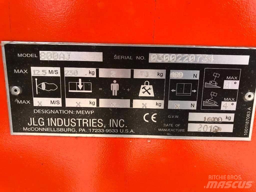 JLG 800 AJ Elevadores braços articulados