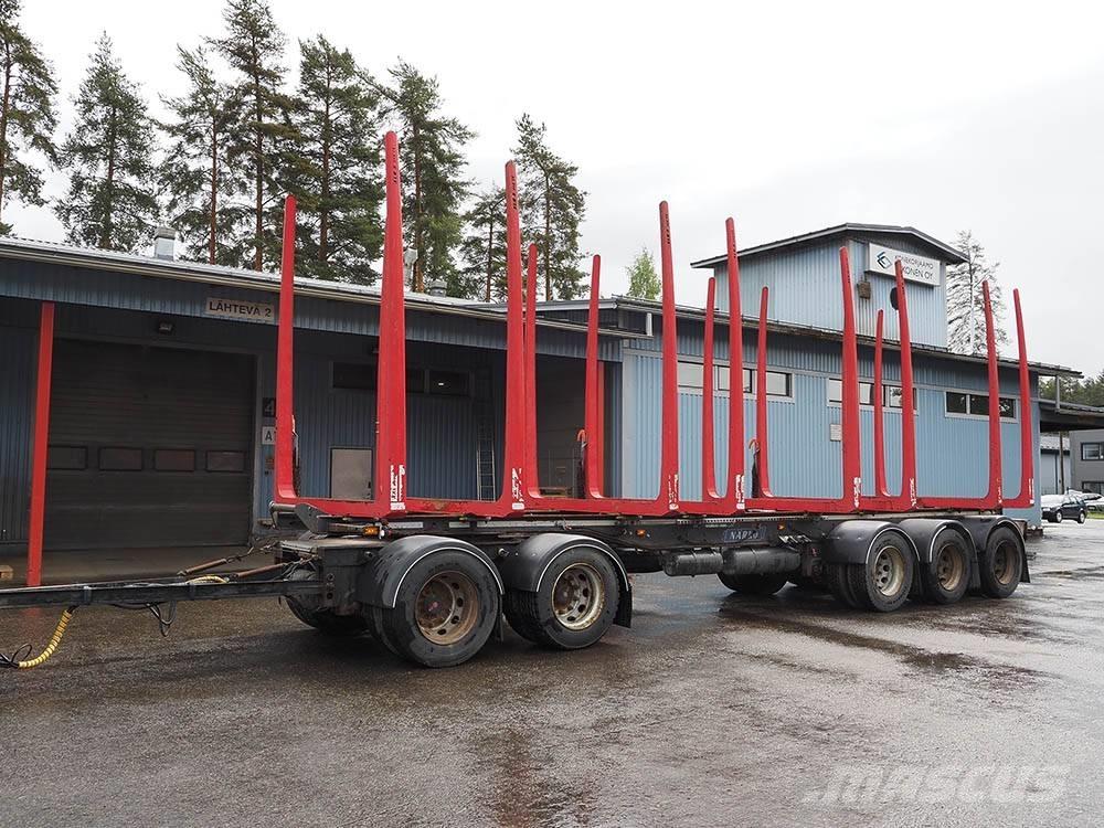 Närko 5 aks. Reboques de transporte de troncos