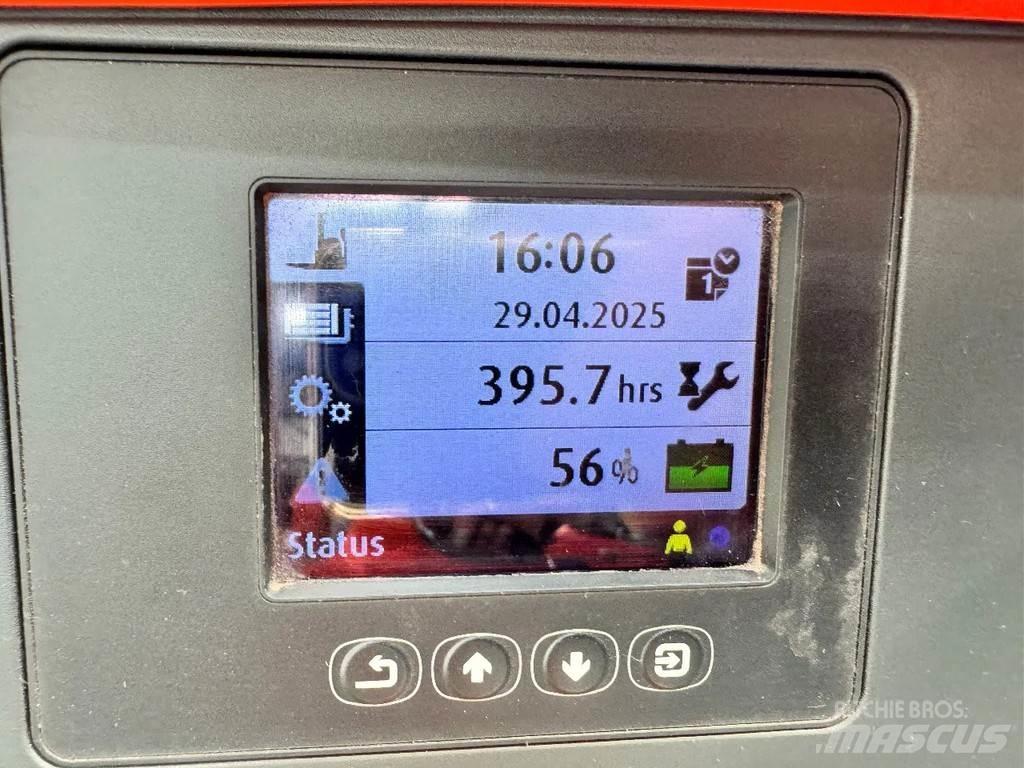 Linde L 16 l Empilhador para operador externo
