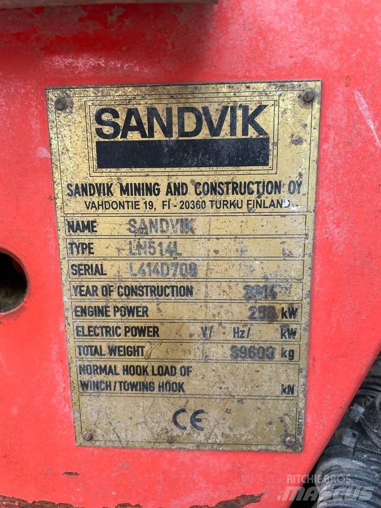 Sandvik LH 514 Carregadoras subterrâneas
