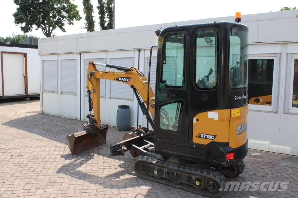 Sany SY 18 C Mini Escavadoras <7t