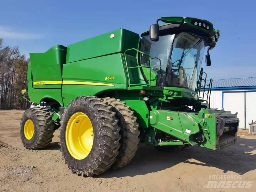John Deere S670 Ceifeiras debulhadoras