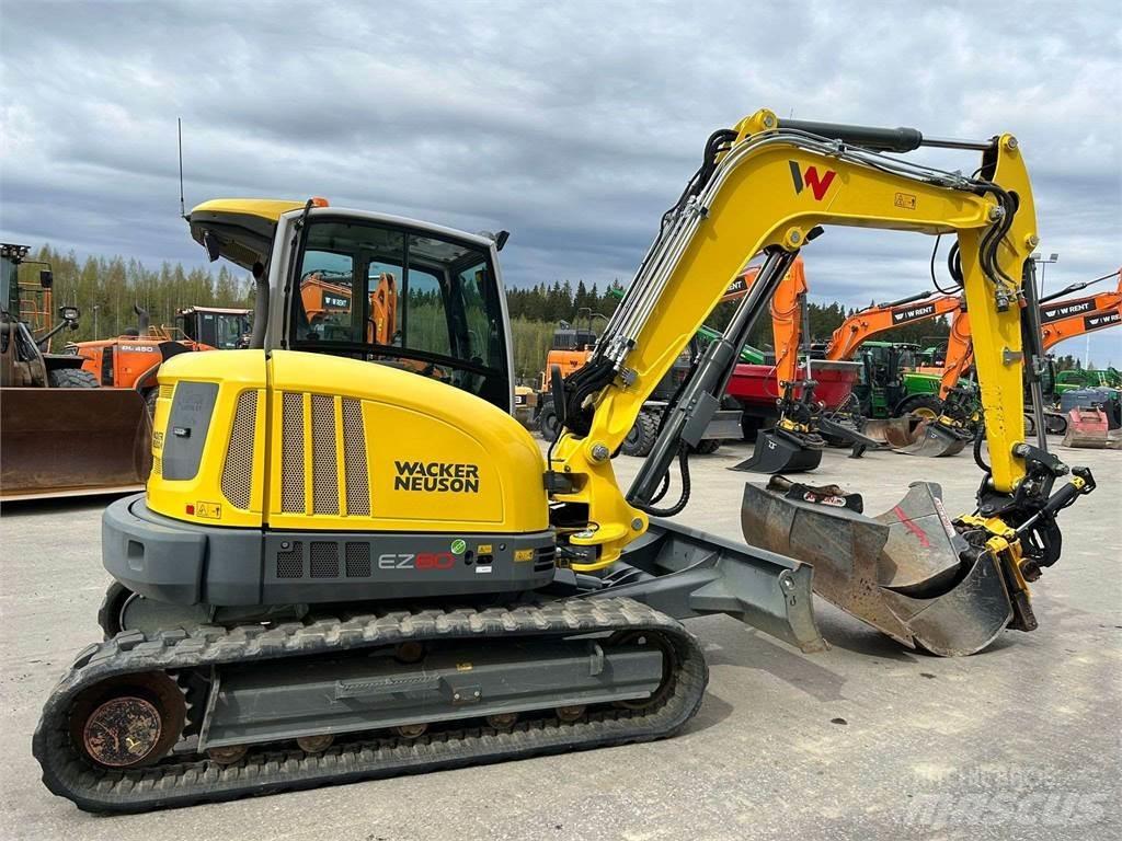 Wacker Neuson EZ80 Escavadoras de rastos