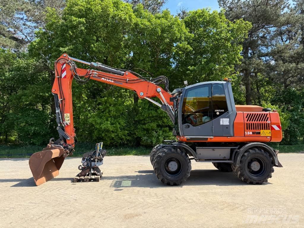 Atlas 150 W Escavadoras de rodas